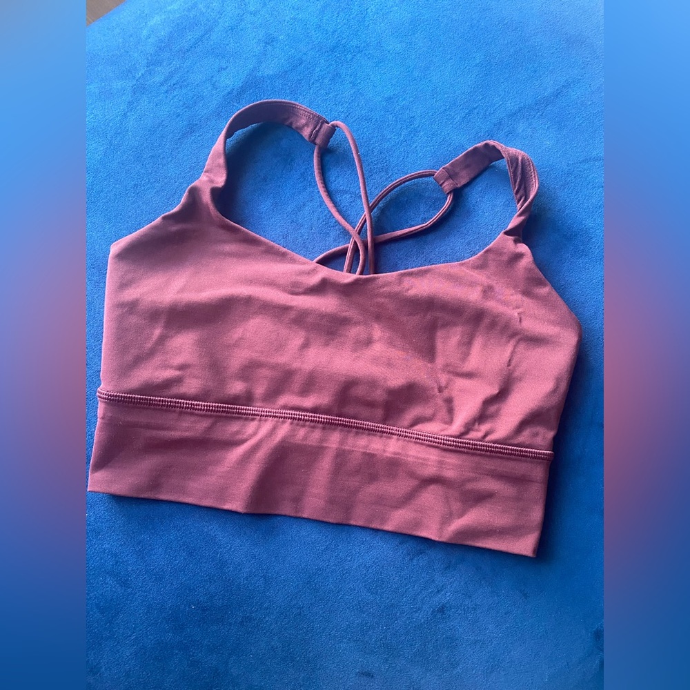 Lululemon Free To Be Bra Long Line (Size 6)